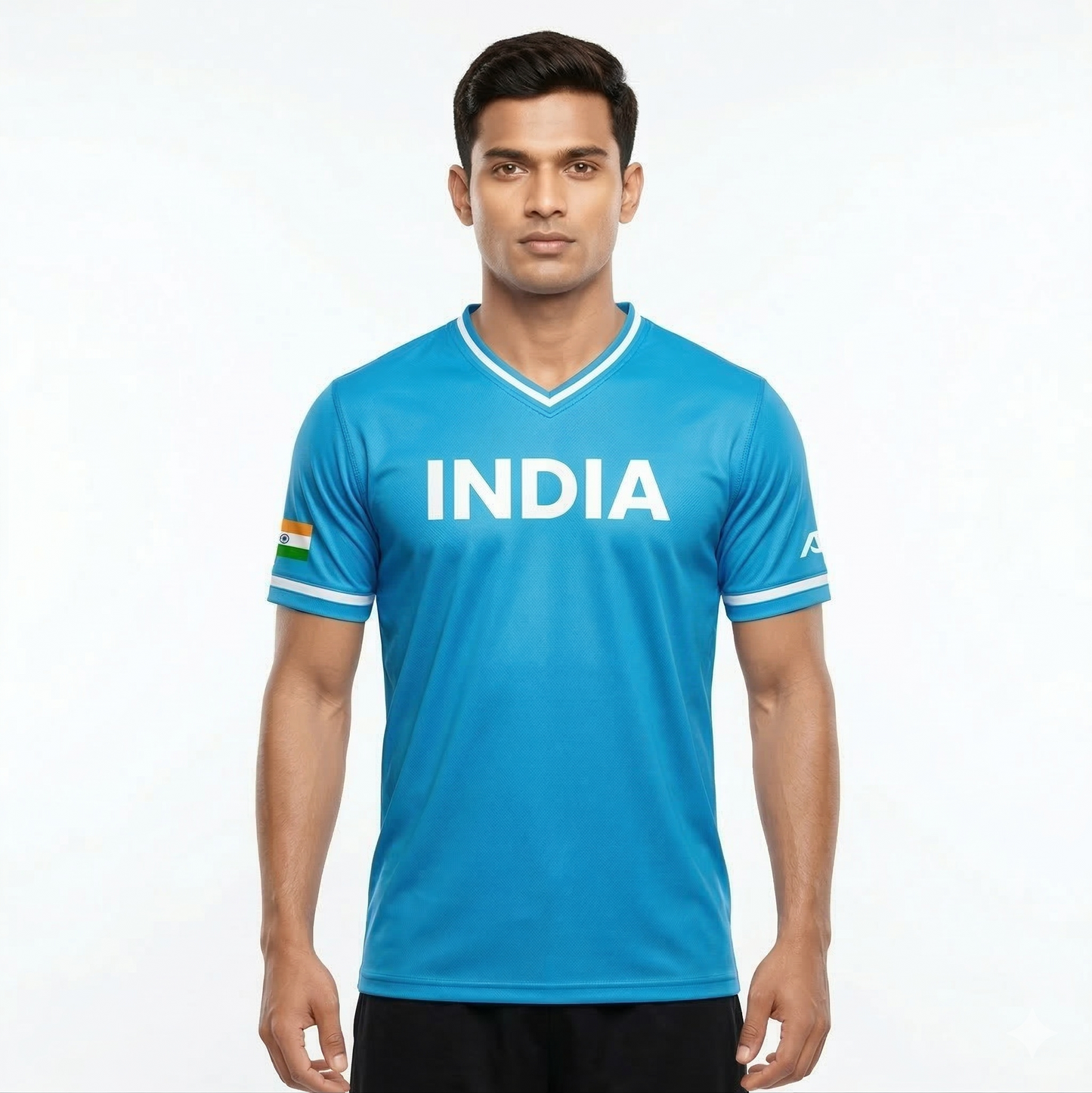 India Baseball National Team Men's Lifestyle V-Neck Jersey