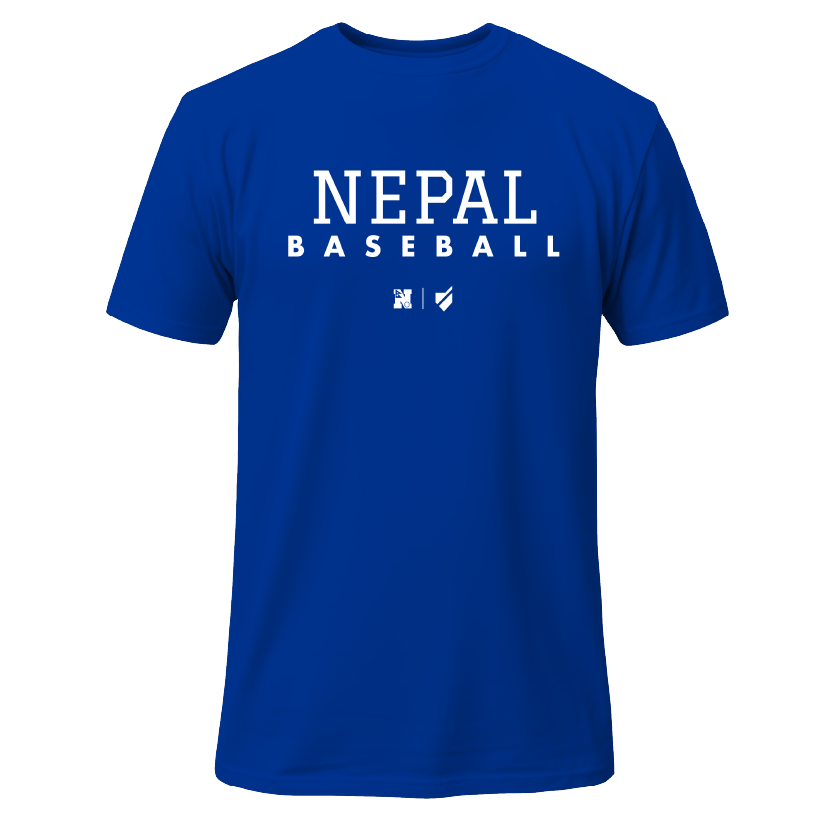 Nepal Baseball National Team Men's Lifestyle T-shirt
