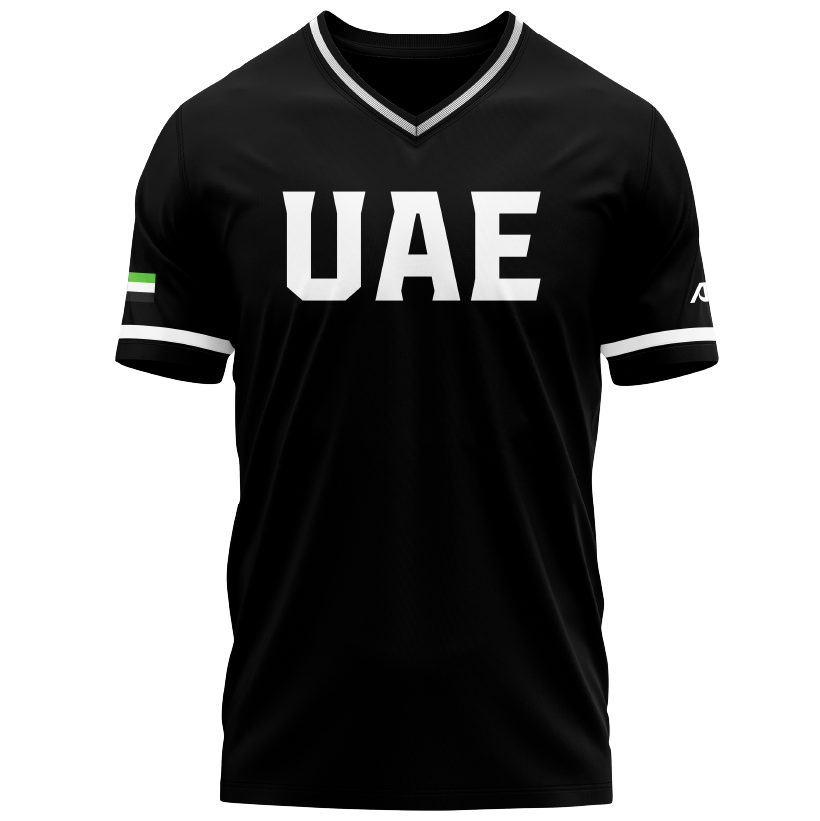 UAE Baseball National Team Men's Lifestyle V-Neck Jersey