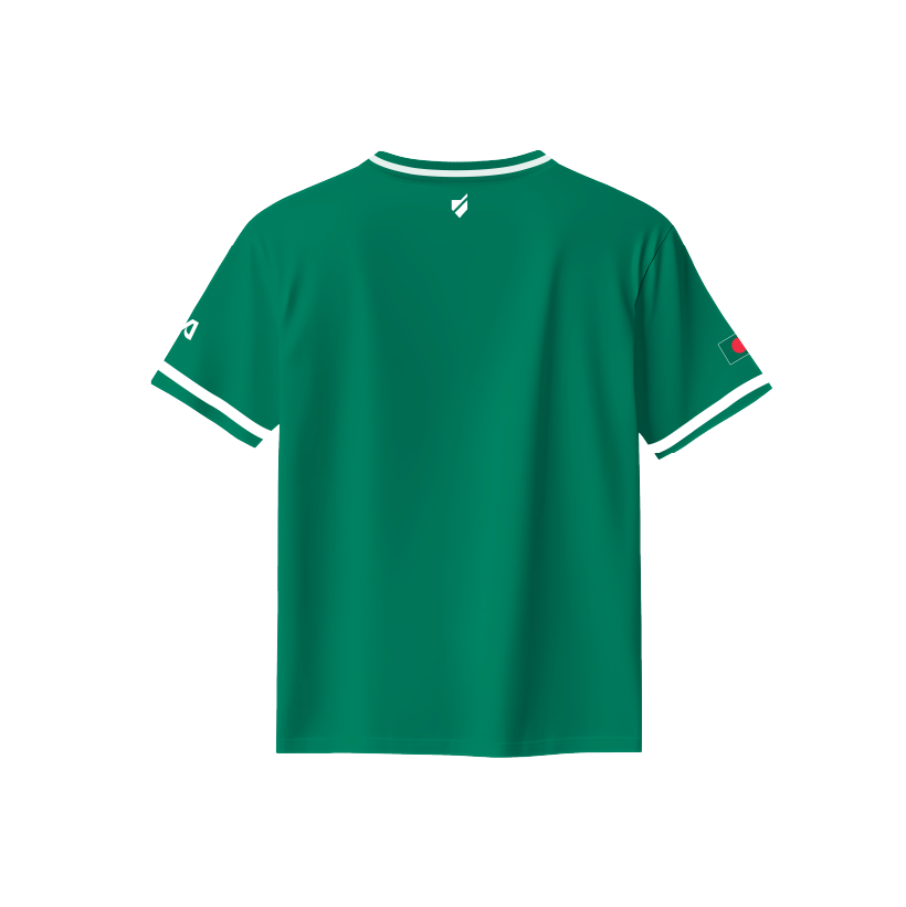Bangladesh Baseball National Team Kids' Lifestyle V-Neck Jersey