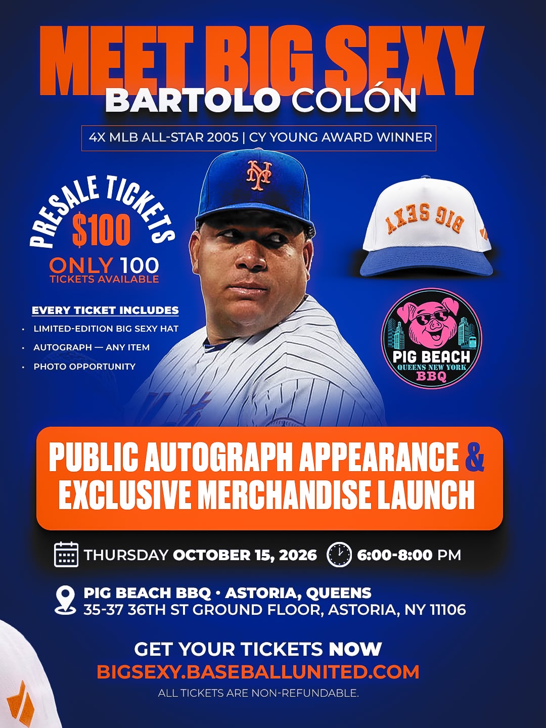 Bartolo Colón Meet & Greet