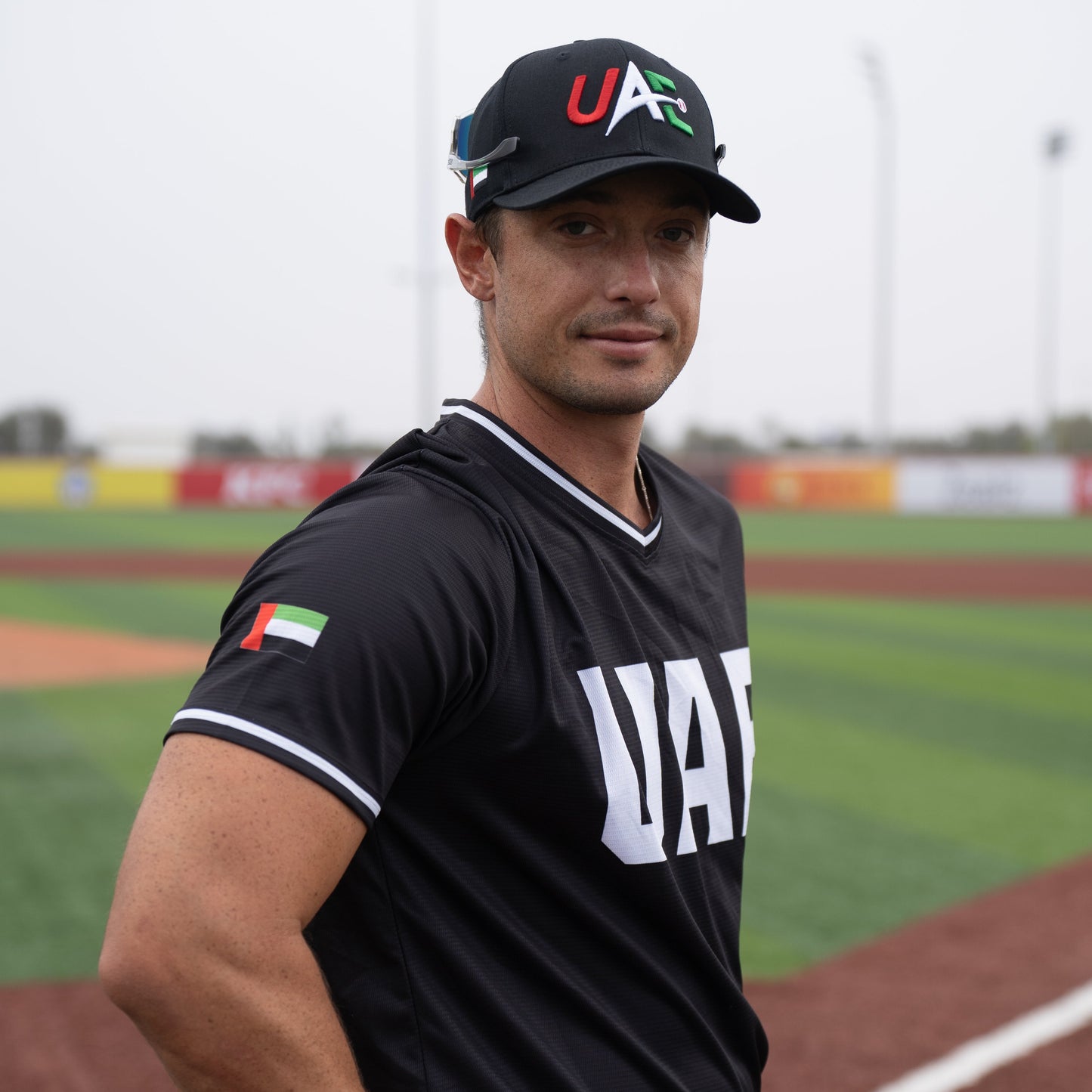 UAE Baseball National Team Men's Lifestyle V-Neck Jersey