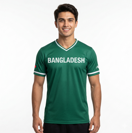 Bangladesh Baseball National Team Men's Lifestyle V-Neck Jersey