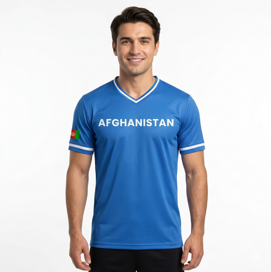 Afghanistan Baseball National Team Men's Lifestyle V-Neck Jersey