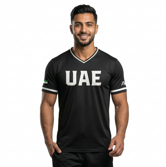 UAE Baseball National Team Men's Lifestyle V-Neck Jersey