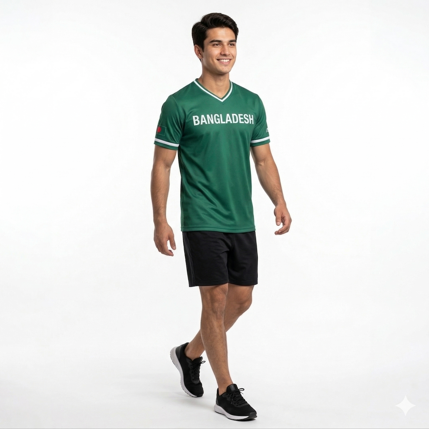 Bangladesh Baseball National Team Men's Lifestyle V-Neck Jersey