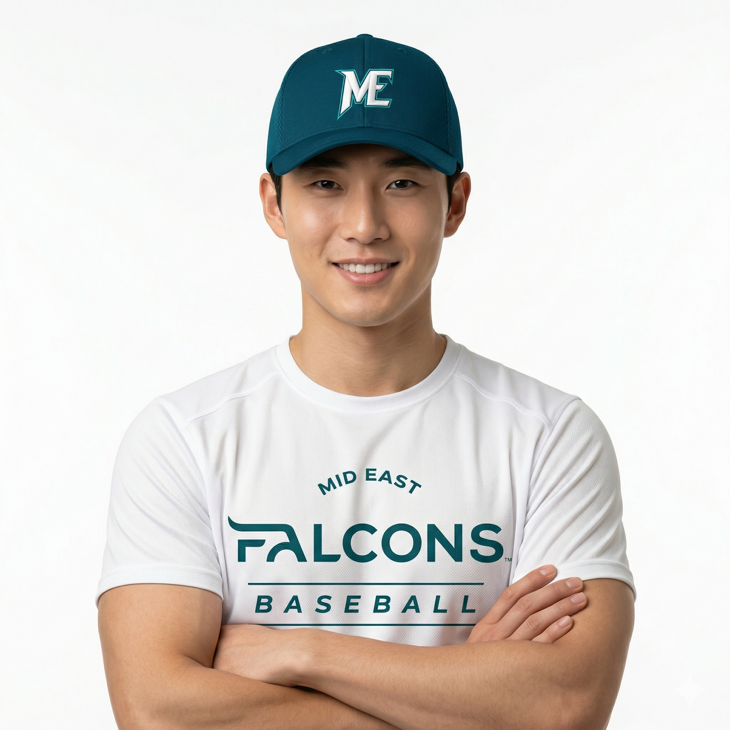 Mid East Falcons Double Play Active Cap