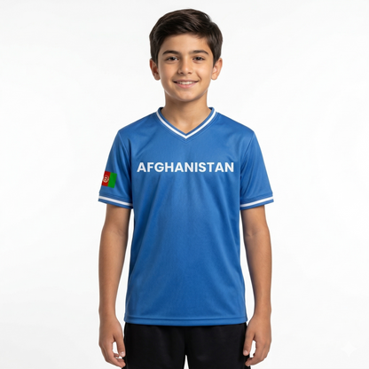 Afghanistan Baseball National Team Kids' Lifestyle V-Neck Jersey
