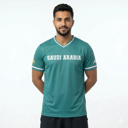 KSA Baseball National Team Men's Lifestyle V-Neck Jersey
