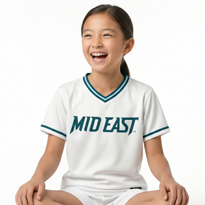 Mid East Falcons Kids' V-Neck Jersey