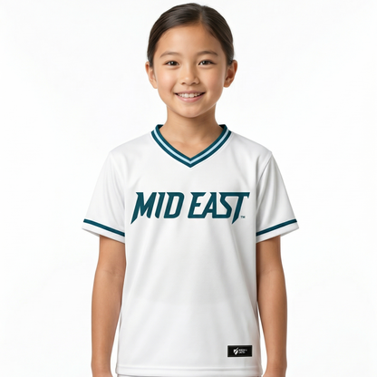 Mid East Falcons Kids' V-Neck Jersey