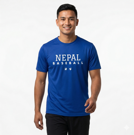 Nepal Baseball National Team Men's Lifestyle T-shirt