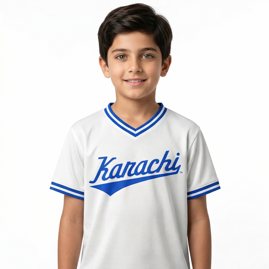 Karachi Monarchs Kids' V-Neck Jersey