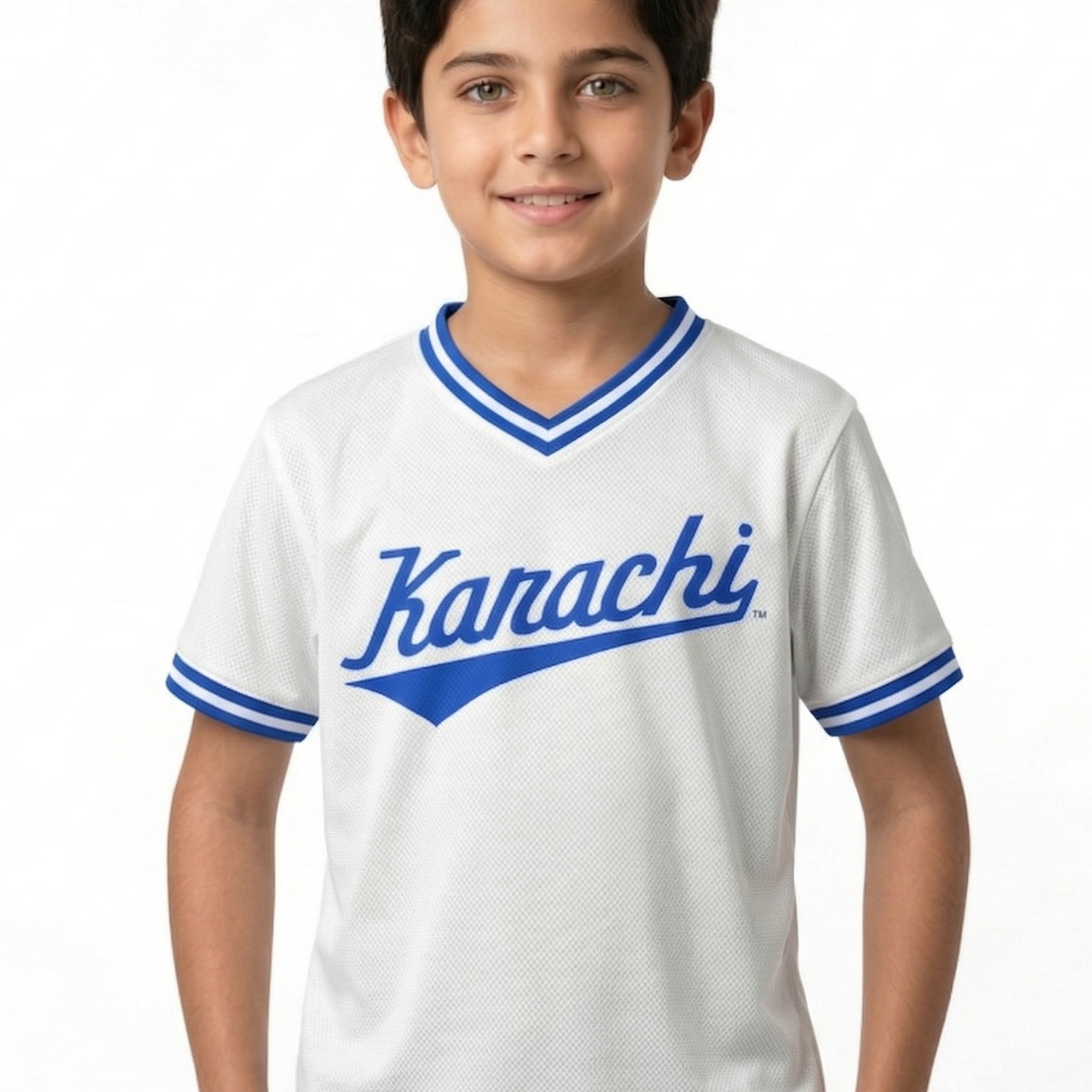 Karachi Monarchs Kids' V-Neck Jersey