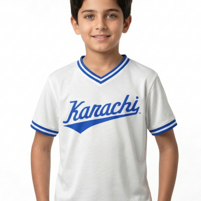 Karachi Monarchs Kids' V-Neck Jersey