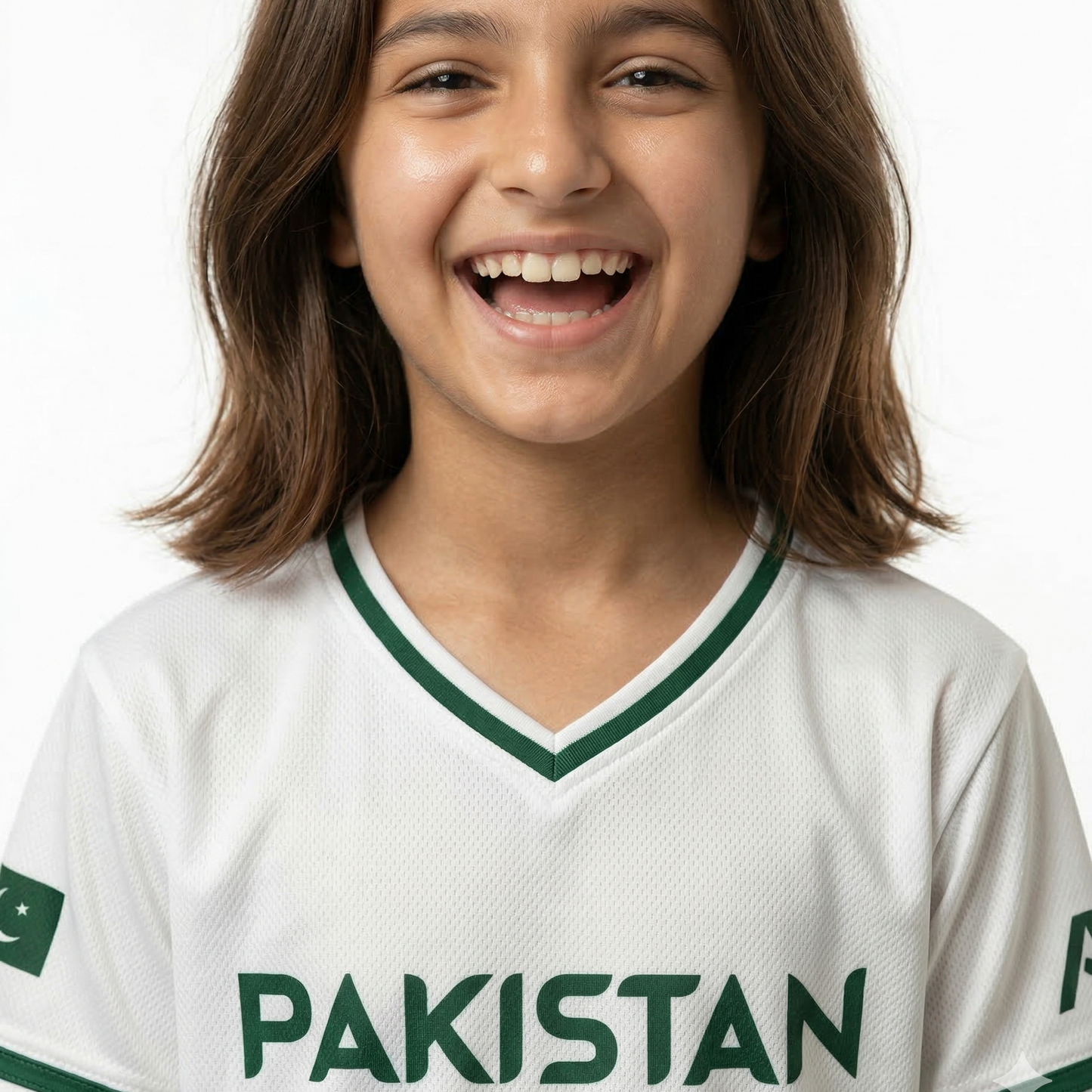 Pakistan Baseball National Team Kids' Lifestyle V-Neck Jersey