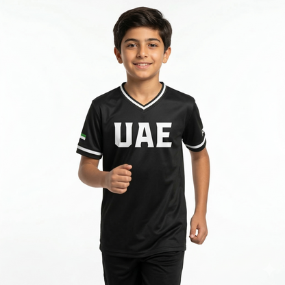 UAE Baseball National Team Kids' Lifestyle V-Neck Jersey