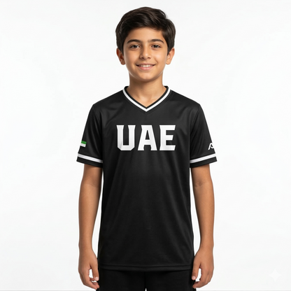 UAE Baseball National Team Kids' Lifestyle V-Neck Jersey
