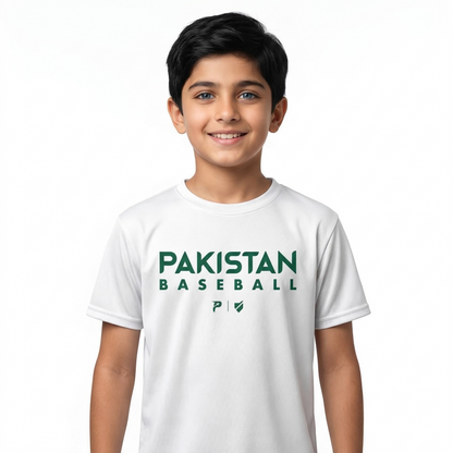 Pakistan Baseball National Team Kids' Lifestyle T-shirt