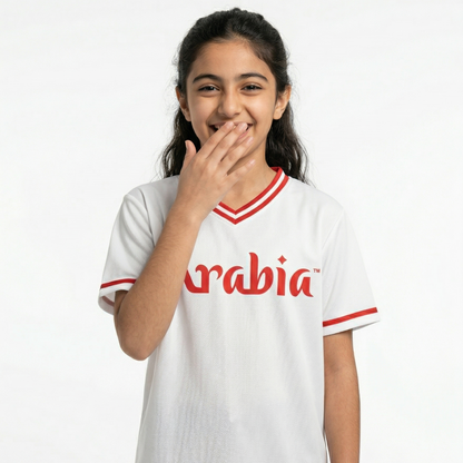 Arabia Wolves Kids' V-Neck Jersey