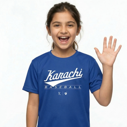 Karachi Monarchs Kids' Dugout T-Shirt