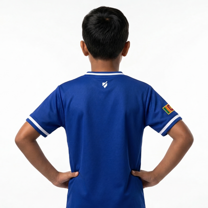Sri Lanka Baseball National Team Kids' Lifestyle V-Neck Jersey