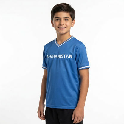 Afghanistan Baseball National Team Kids' Lifestyle V-Neck Jersey