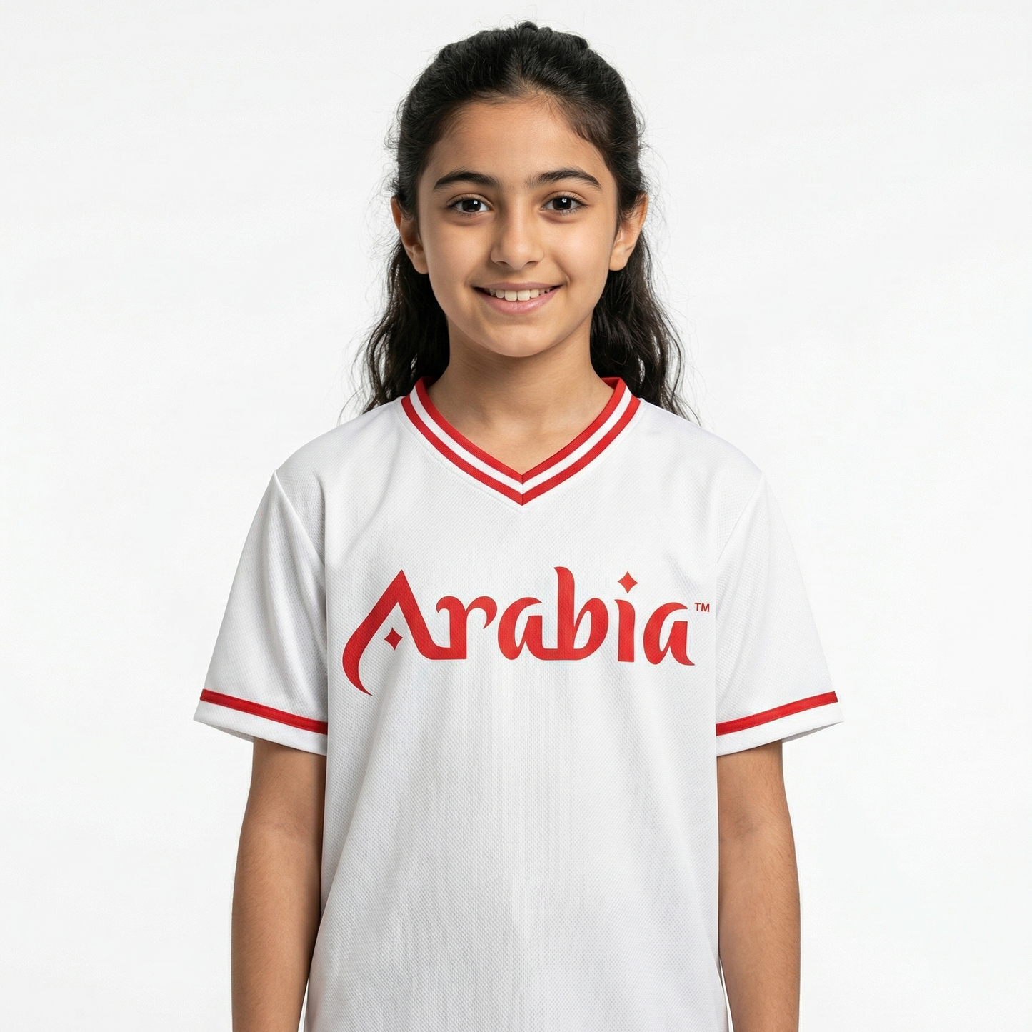 Arabia Wolves Kids' V-Neck Jersey