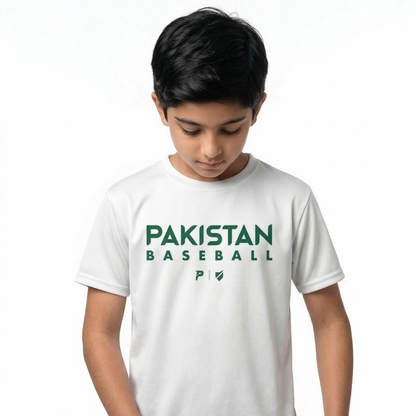 Pakistan Baseball National Team Kids' Lifestyle T-shirt