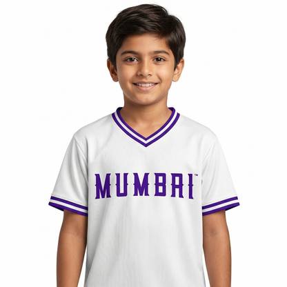 Mumbai Cobras Kids' V-Neck Jersey