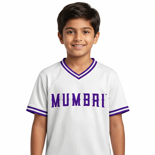 Mumbai Cobras Kids' V-Neck Jersey