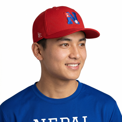 Nepal Baseball National Team Lifestyle Cap