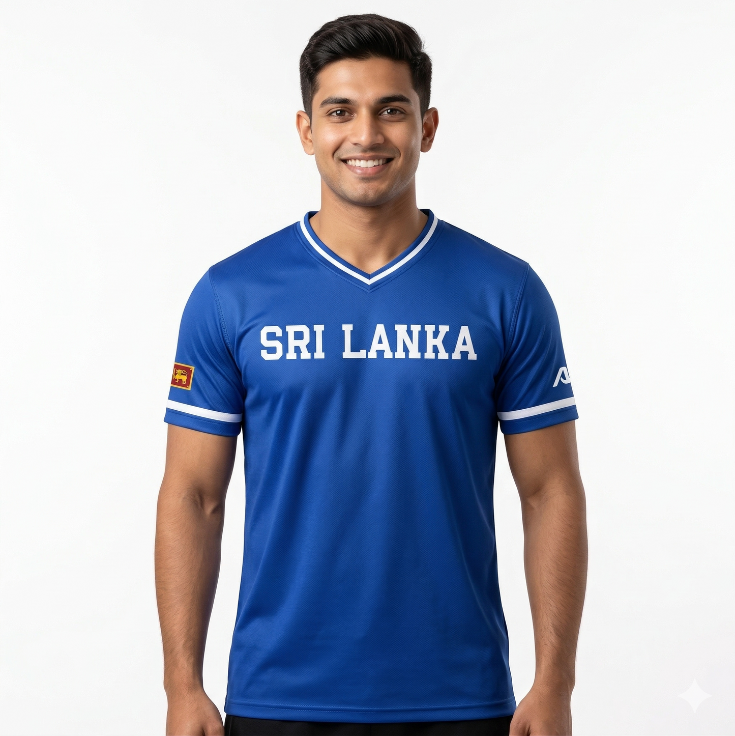 Sri Lanka Baseball National Team Men's Lifestyle V-Neck Jersey