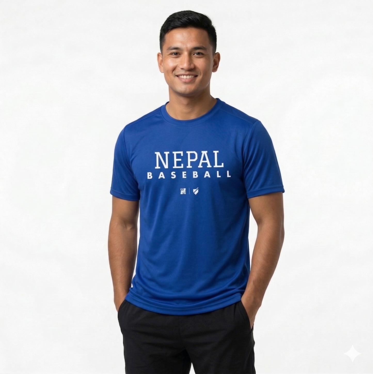 Nepal Baseball National Team Men's Lifestyle T-shirt