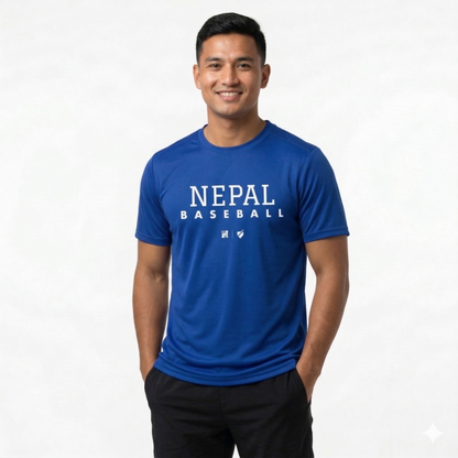 Nepal Baseball National Team Men's Lifestyle T-shirt