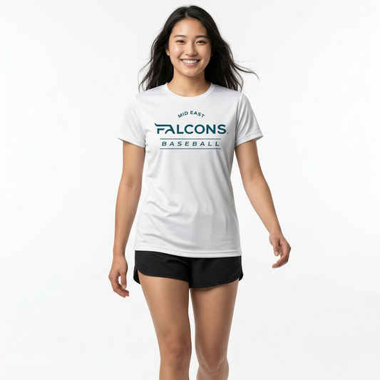Mid East Falcons Women's Locker Room T-Shirt