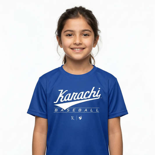 Karachi Monarchs Kids' Dugout T-Shirt
