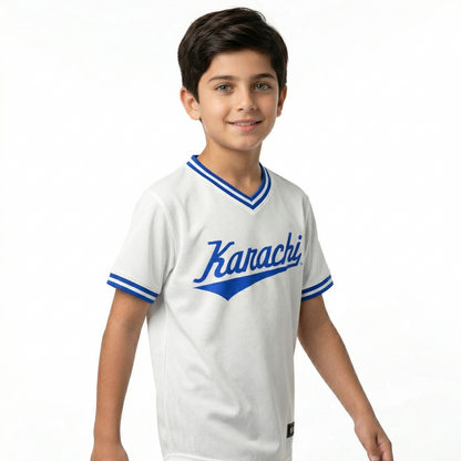 Karachi Monarchs Kids' V-Neck Jersey