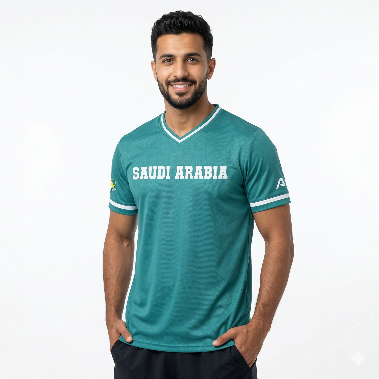 KSA Baseball National Team Men's Lifestyle V-Neck Jersey